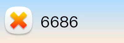 6686 logo